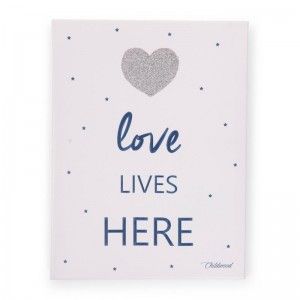 Obrazek Heart granatowy 30x40 cm