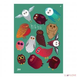Plakat \'Sowy\'
