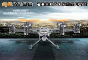 Walkera QR Y100 2.4GHz RTF (Devo 4, moduł Wi-Fi, Android / iOS, kamera FPV, zasięg 300m)