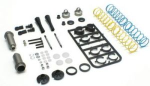 Buggy BB Shock Set F (1.4mm Yellow) (1.5mm Blue) BB-01-YE