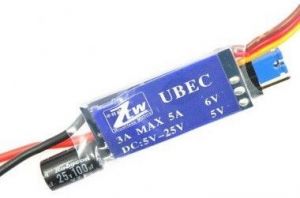 Regulator napięcia odbiornika ZTW 3A UBEC