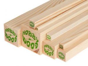 Listwa sosnowa 2x3x1000 mm