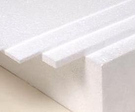 Biała płyta EPP 600 x 450 x 15 mm